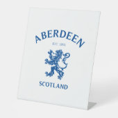 SIGNE DE TABLE ABERDEEN (Recto)