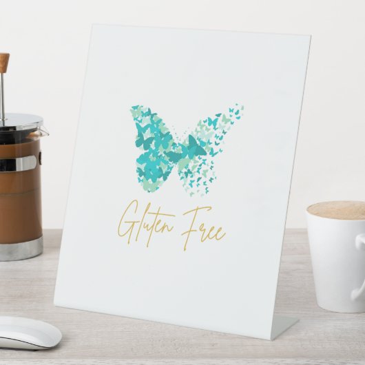 Signe De Table Accentuation du papillon sans gluten (In SItu)