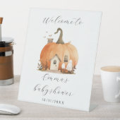 Signe De Table Accueil Baby shower à thème pour Halloween (In SItu)