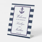 Signe De Table Accueil de la collection de Mariages d'Ancres naut (Recto)