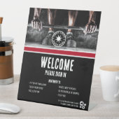 Signe De Table Accueil Gym (In SItu)