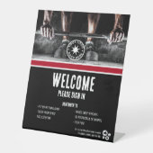 Signe De Table Accueil Gym (Recto)