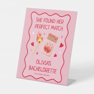 Signe De Table Accueil parfait Match Bachelorette