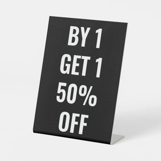 SIGNE DE TABLE ACHETER UN OBTENIR UN 50% DE RÉDUCTION (Recto)