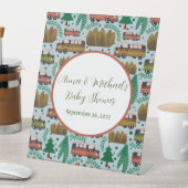 Signe De Table Adventure Await : Camper Baby Boy Shower (In SItu)