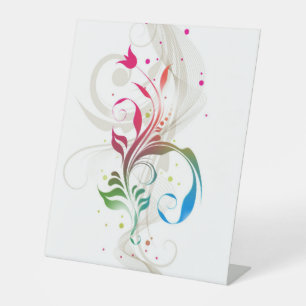 Signe De Table Affichages de conception personnelle