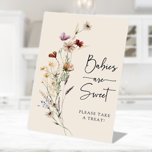 Signe De Table Affiche Bébés Bohème Sont Mignons