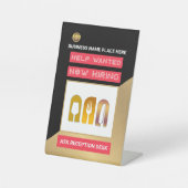 Signe De Table Aide Recherché maintenant l'embauche Appliquer Log (Recto)