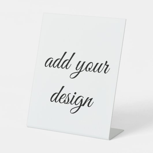 Signe De Table ajouter votre conception (Recto)