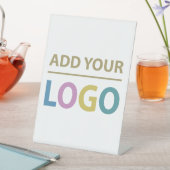 Signe De Table Ajouter votre logo professionnel personnalisé (In SItu)