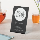 Signe De Table Ajoutez votre logo avec promotion de texte personn (In SItu)