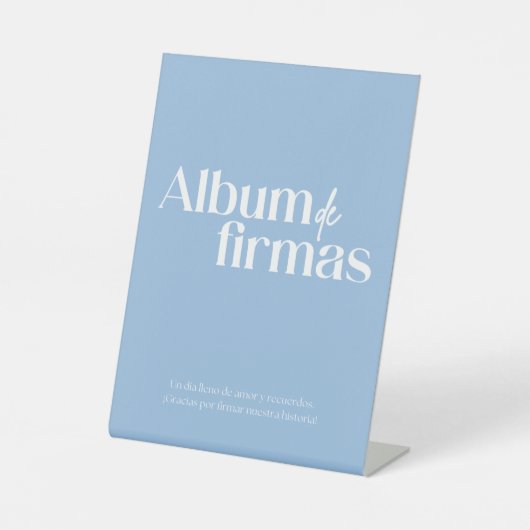 Signe De Table Album de firmas para boda (Recto)