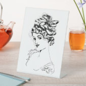 Signe De Table Alice M. McPherrin par Russell L. Swigert 1917 art (In SItu)