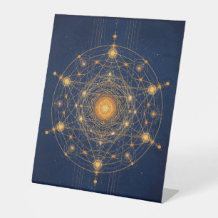 Signe De Table Alignement stellaire : La géométrie de la lumière 