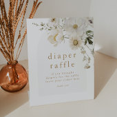 Signe De Table ALYSSA Boho Arch Fleur Baby shower Déchets Raffle