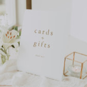 Signe De Table ALYSSA White Gold Unique Cartes et Cadeaux simples