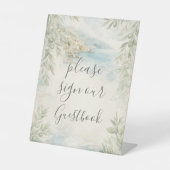 Signe De Table Amalfi Reverie Mediterranean Coastal Table Sign (Recto)