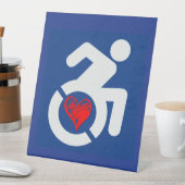 Signe De Table Amour Handicap (In SItu)