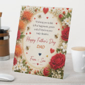 SIGNE DE TABLE AMOUR POUR PAPA DE SES FILLES (In SItu)