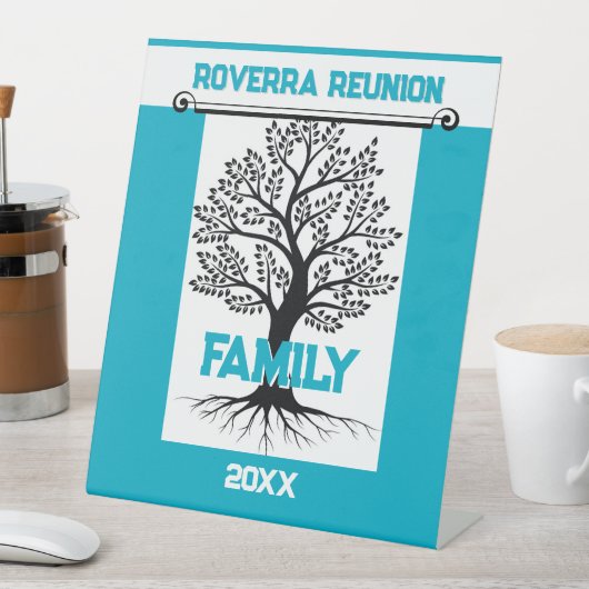 Signe De Table Amusant Reunion Familiale ! ! Réunion personnalisé (In SItu)