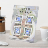 Signe De Table Analyse personnalisée du code QR de l'entreprise (In SItu)