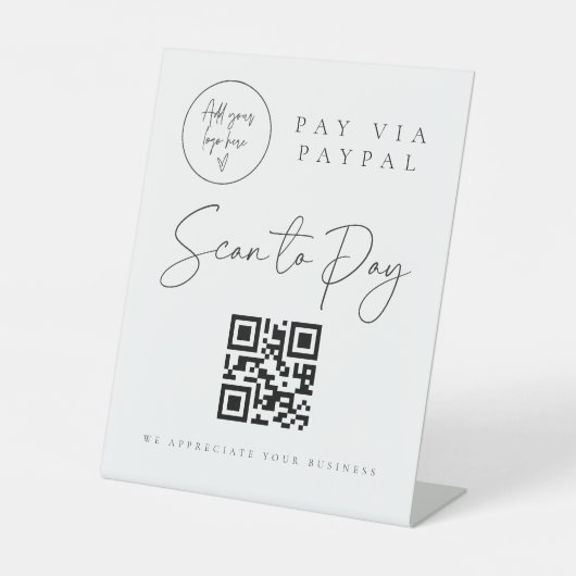 Signe De Table Analyser le code QR Signer barre de Mariage Valet (Recto)