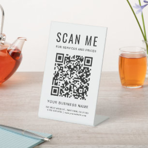 Signe De Table Analyser mon code QR