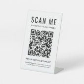 Signe De Table Analyser mon code QR (Recto)