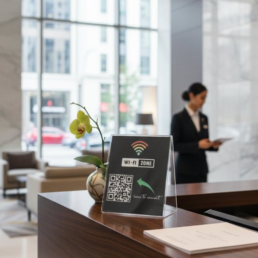 Signe De Table Analyser pour connecter le réseau Internet Wi-Fi d