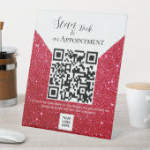 Signe De Table Analyser pour réserver un rendez-vous Code QR Sign (In SItu)