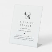 Signe De Table ANDREA Simple In Love Mémoire Mariage Memorial (Recto)