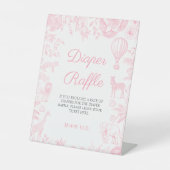 Signe De Table Animaux de safari Toile de Jouy Lange raffle (Recto)