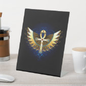 Signe De Table Ankh or avec ailes (In SItu)