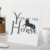 Signe De Table Année du cheval (In SItu)