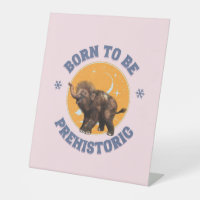 Anniversaire de bébé mammouth préhistorique drôle