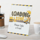 Signe De Table Anniversaire de la construction - Zone de chargeme (In SItu)