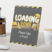 Signe De Table Anniversaire de la construction - Zone de chargeme (In SItu)