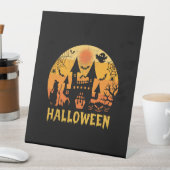 Signe De Table Anniversaire d'Halloween (In SItu)