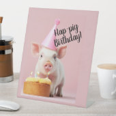 Signe De Table Anniversaire du cochon de lait ! (In SItu)