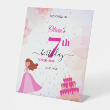Anniversaire d'une élégante princesse Disney