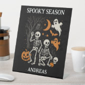 Signe De Table Anti Trump Halloween Skeleton (In SItu)