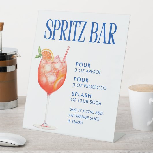 Signe De Table Aperol Spritz Bar (In SItu)