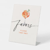 Signe De Table Aperol Spritz Privilégie La Fête des mariées (Recto)