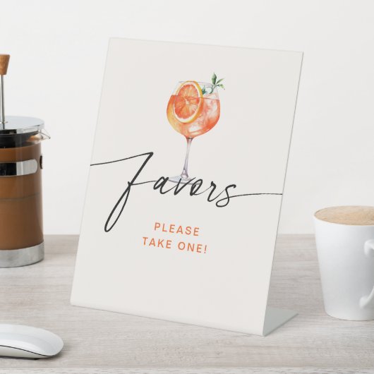 Signe De Table Aperol Spritz Privilégie La Fête des mariées (In SItu)