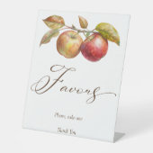 Signe De Table Appley toujours après pomme automne nuptiale douch (Recto)