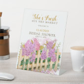 Signe De Table aquarelle hydrangea lilas fraîchement arrivée sur (In SItu)