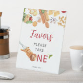 Signe De Table Aquarelle italienne 1er anniversaire (In SItu)