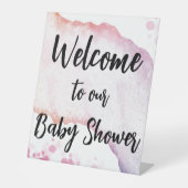 Signe De Table Aquarelle Ombre (Recto)