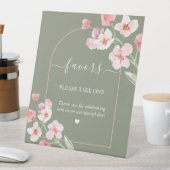 Signe De Table Aquarelle Terme moderne Favoris Arc Floral (In SItu)