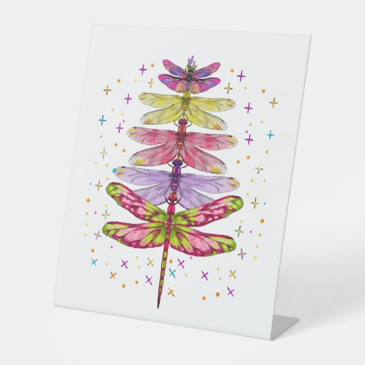 Signe De Table Arbre de Noël dragonfly (Recto)